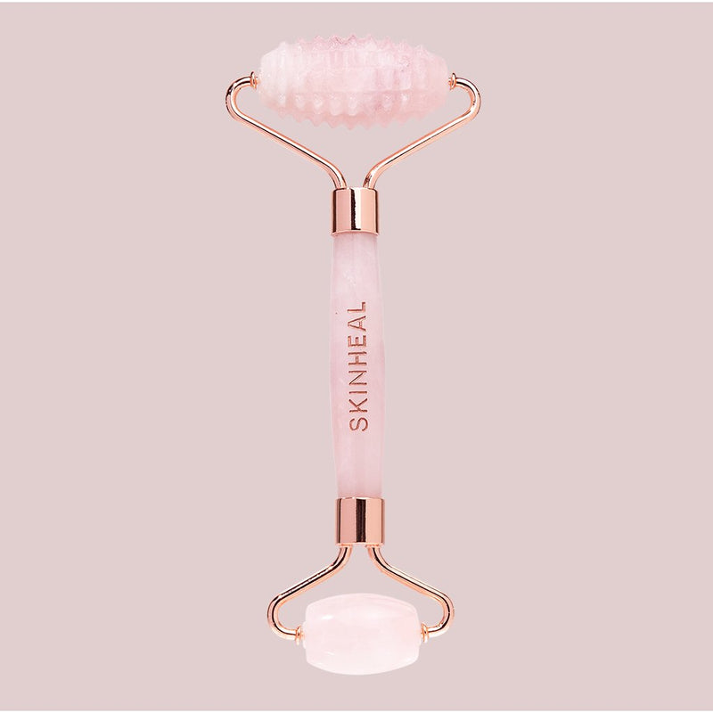 ROSE QUARTZ MASSAGING ROLLER - SKIN HEAL