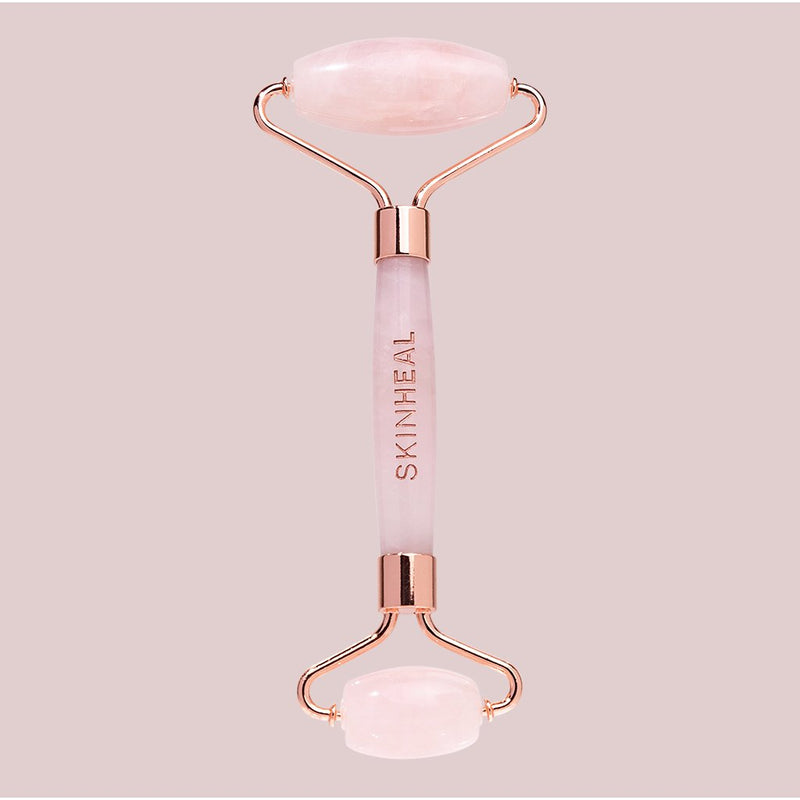 ROSE QUARTZ FACE ROLLER - SKIN HEAL